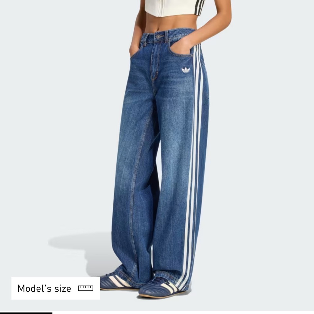 Adidas Vintage Dad Jeans Indigo Wash 25/30 sold out